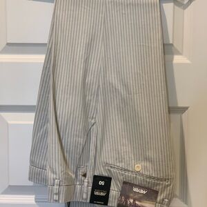 Meyer Striped Gray Trousers